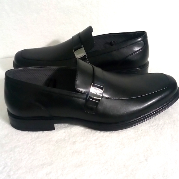 PERRY ELLIS MEN'S JUSTIN LOAFER | SIZE 11.5 | BLACK - Picture 3 of 11